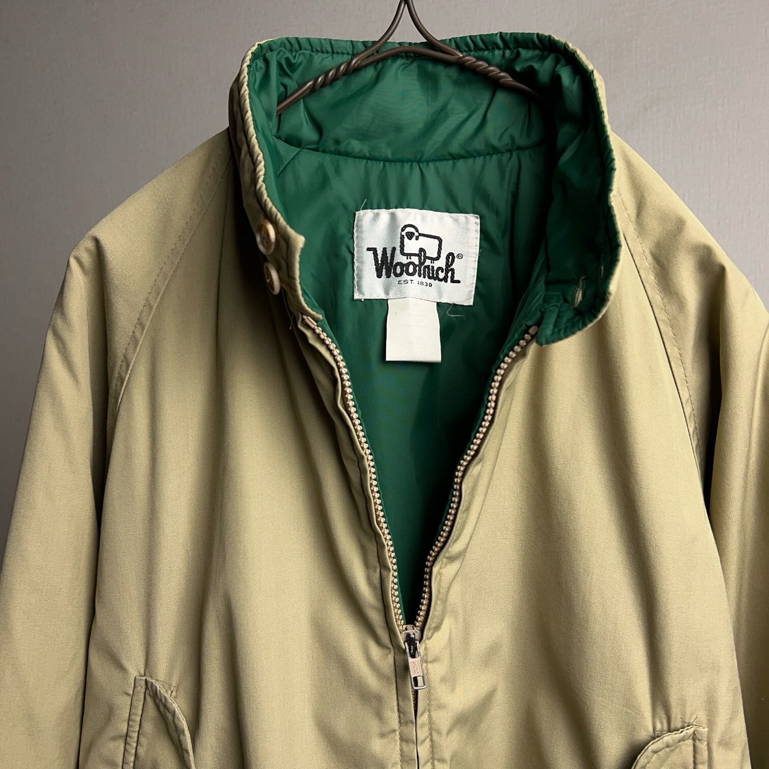 1970's Woolrich Harrington Jacket 70年代 ウールリッチ ハリントン