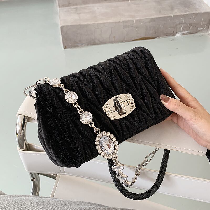 小さなバッグの感覚女性のバッグ2020新しい流行のファッション野生のワンショルダー小さな正方形のバッグネット赤いチェーンバッグメッセンジャーバッグ Tiancai_Wing_Bag27334268192