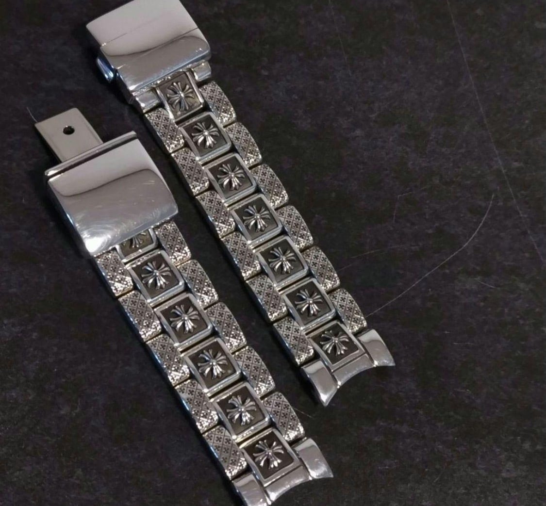CHROME HEARTS クロムハーツ ウォッチバンド FLAT CHプラス ロレックス