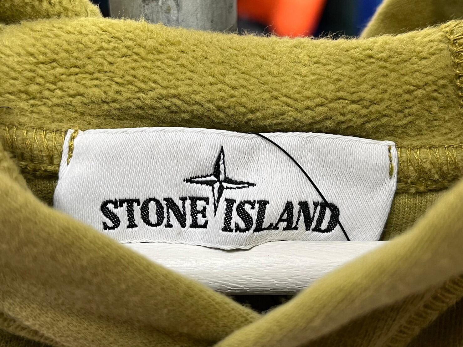 STONE ISLAND BRUSHED COTTON FLEECE HOODIE LIGHT KHAKI XL 751564120 