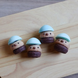 どんぐりチョコくっきーミント　4個セット【ホワイトデー限定】