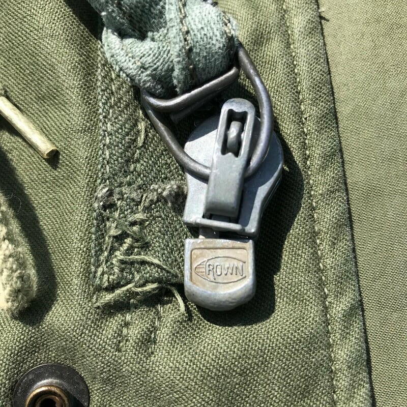 米軍実物 M51 フィールドジャケット 初期モデル クラウンジッパー 希少 レア 1960's [U.S.ARMY] 