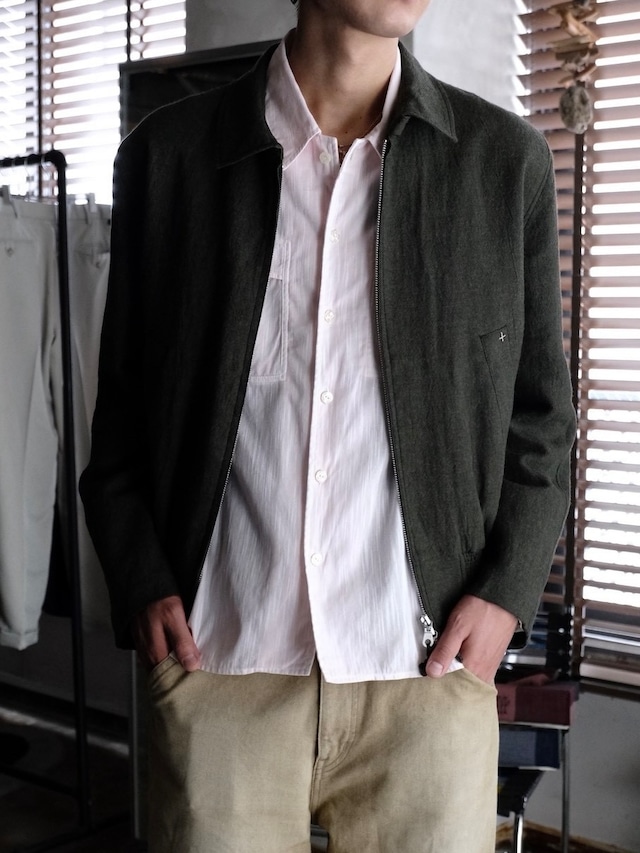 【RIKU UMEHARA】 AKARI SHIRRING BLOUSON