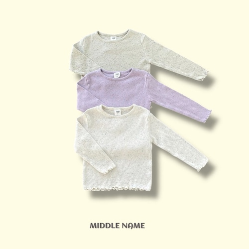 middle name［取寄］spring basic tee 26spring
