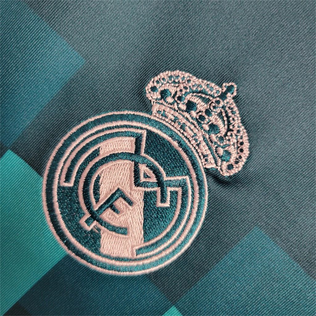 Real Madrid 17/18 Third Retro Shirt Long Sleeve レアル マドリード