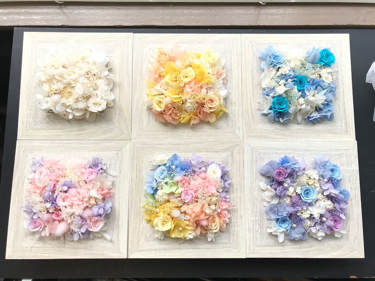 【プリザーブドフラワー】壁掛けアレンジメント・画像9
