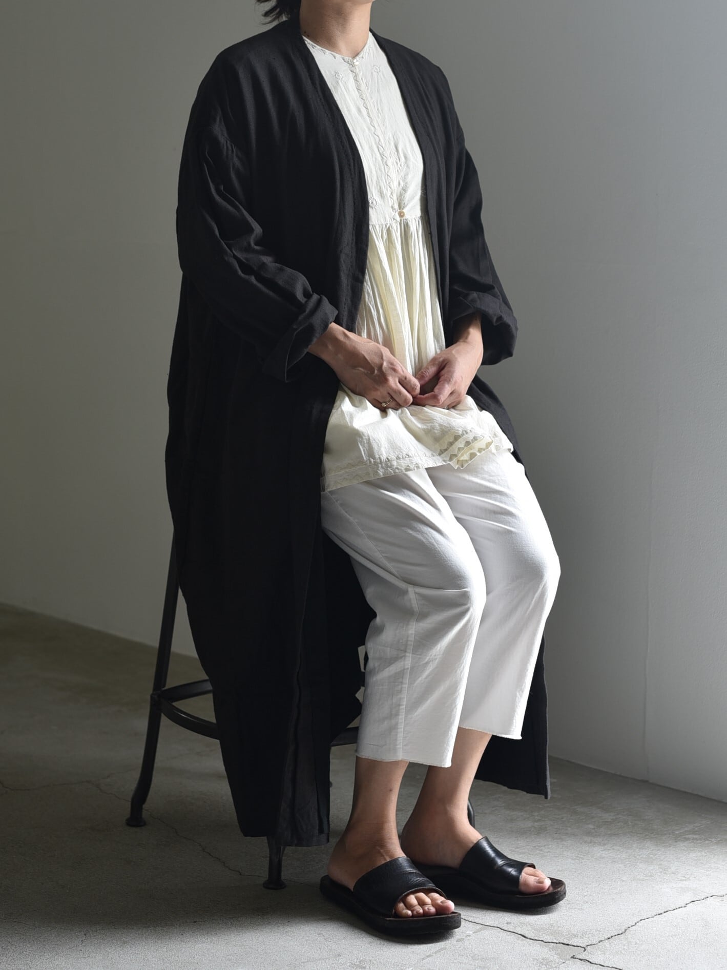 御茶屋跡オリジナル YAECA khadi ユニセックス | 羽織り 御茶屋跡オリジナル YAECA khadi ユニセックス | 羽織り