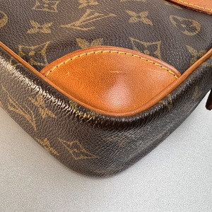 【最終処分SALE】LOUIS VUITTON ルイヴィトン モノグラム コンピエーニュ 28 セカンドバッグ  レザー ハンドバッグ ブラウン A-12142