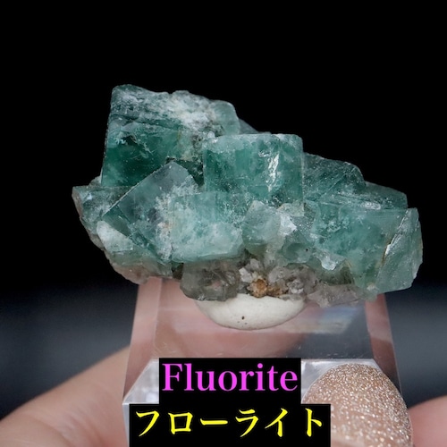 グリーン フローライト 18g  FL655 蛍石 原石 イギリス産 天然石