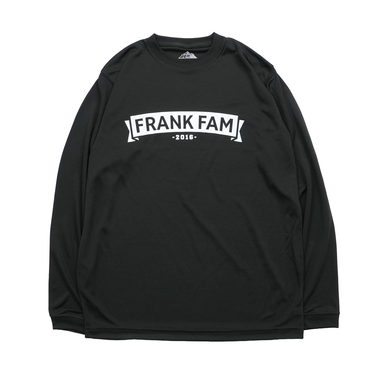 受注生産】EMBLEM DRY LS TSHIRTS｜blk | FRANK FAM
