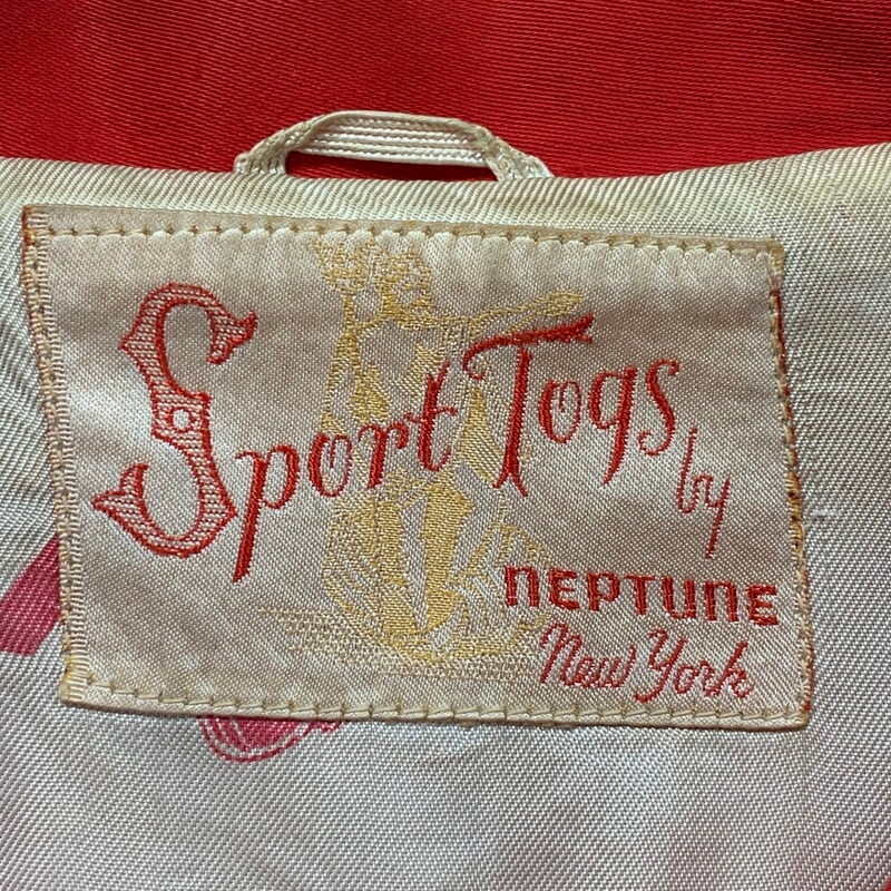 50's Sport Togs by neptune New York ギャバジンスポーツジャケット