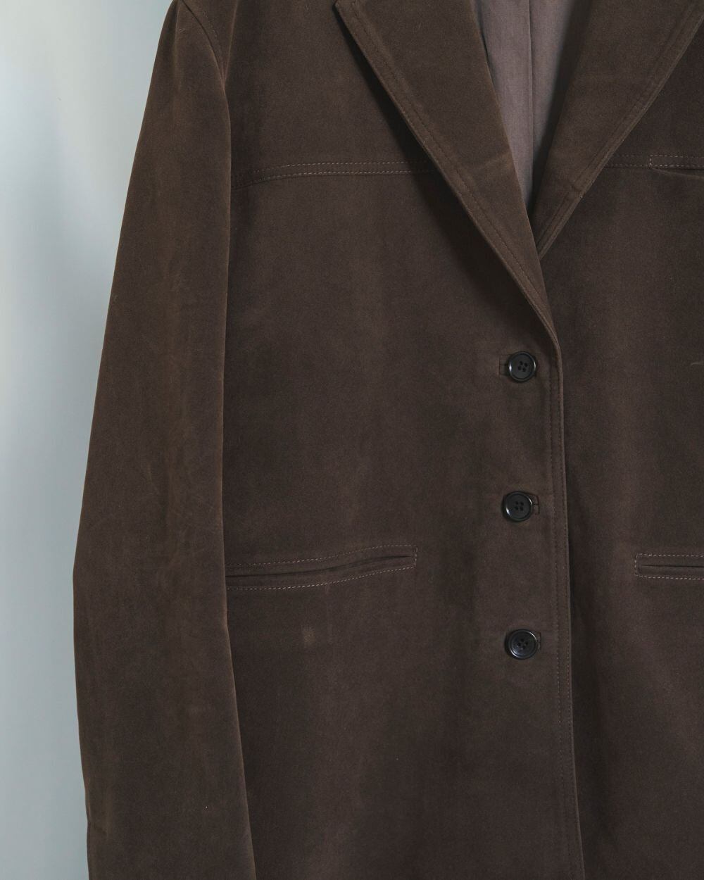 anuke(アンヌーク) Eco Suede Jacket | サウスオレンジ｜メンズ