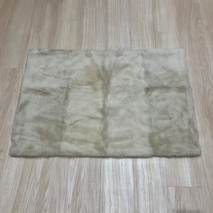 【サンプル品/限定1枚】ラコーンひざ掛け 70×100cm　アイボリー（JAPAN MADE)