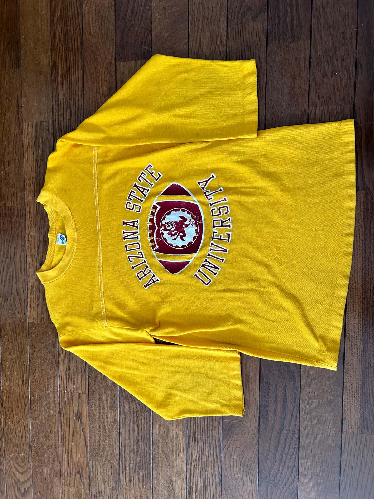 70〜80s ARTEX football T shirt | pepperroom