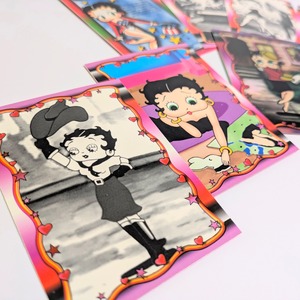 ☆送料無料！☆VINTAGE 1995【 ベティーブープ（Betty Boop） Series one PREMIER EDITION 】VINTAGE トレーディングカード単品 （1個=9CARDS）〚アメリカン雑貨 アメトイ〛