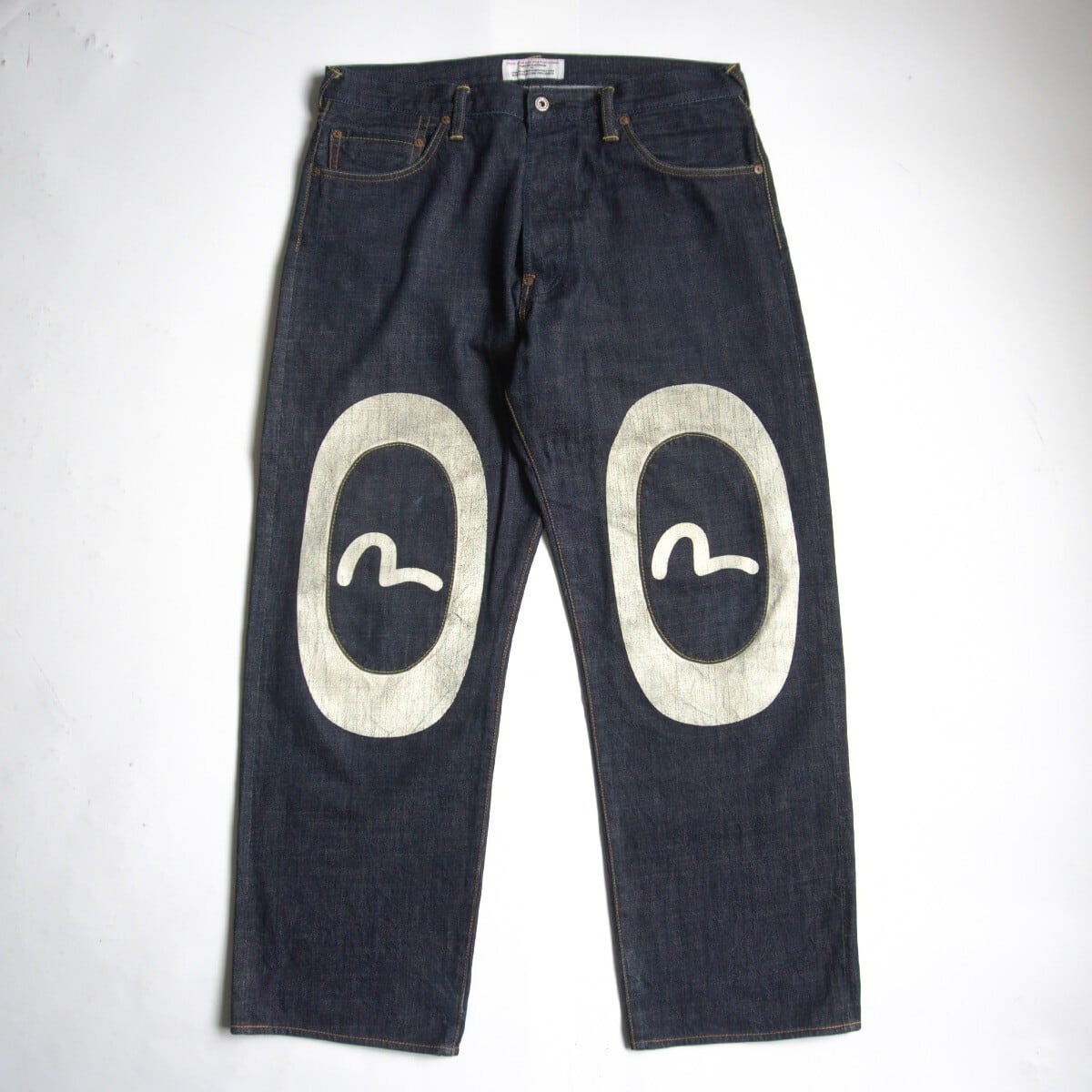 美品/濃紺】EVISU 【LOT.2000 デニムパンツ】34×35 エビス ジーンズ