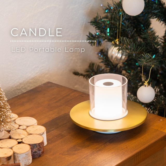 CANDLE  - LED Portable Lamp -  LEDランプ