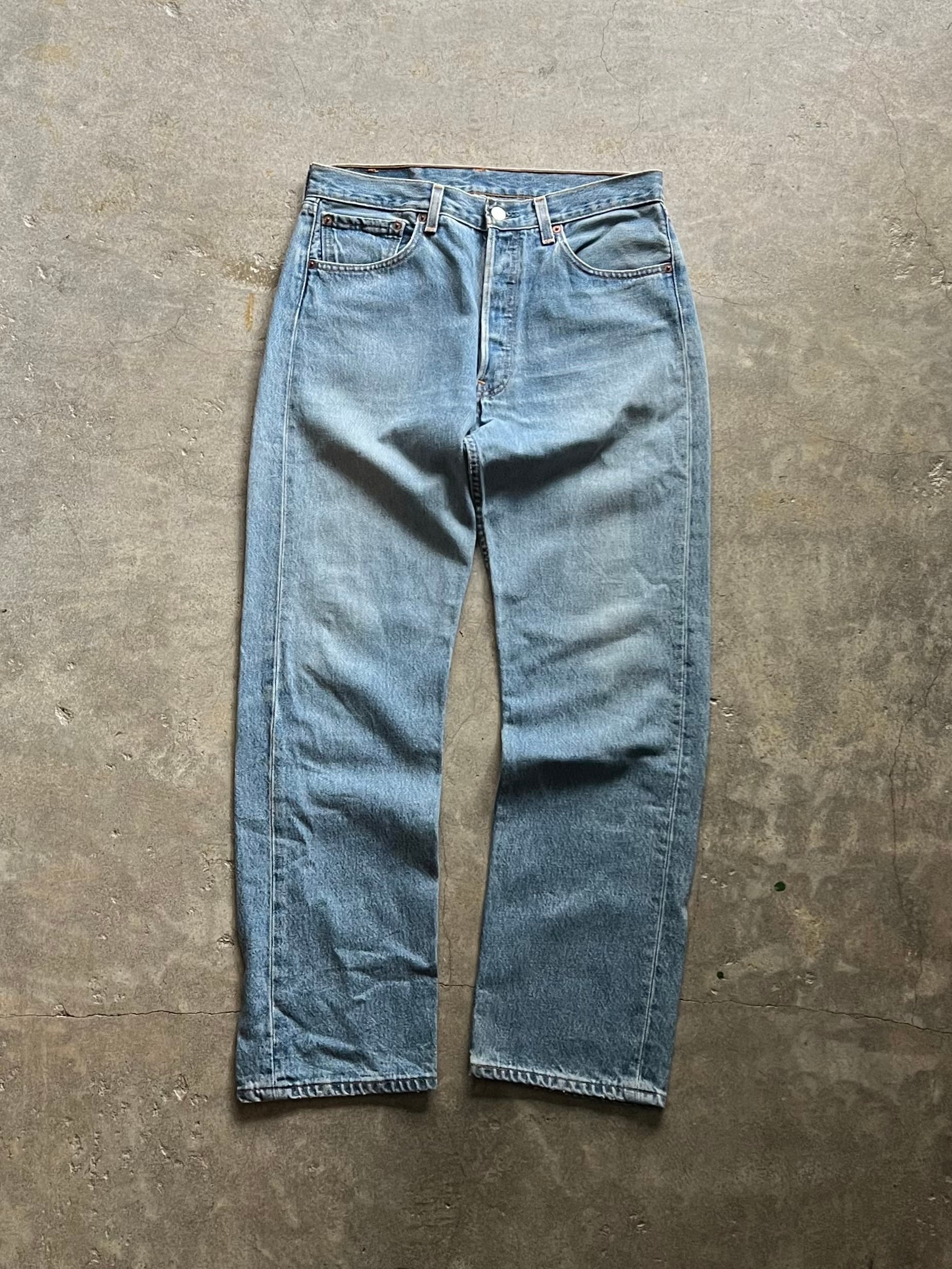 Levi's 569 デニムパンツ ライトブルー L32 リーバイス ジーンズ