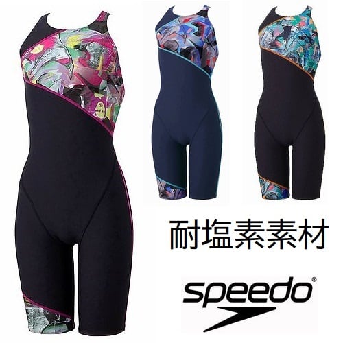 スピード競泳練習水着[レディース]モナターンズパズルミニオープン