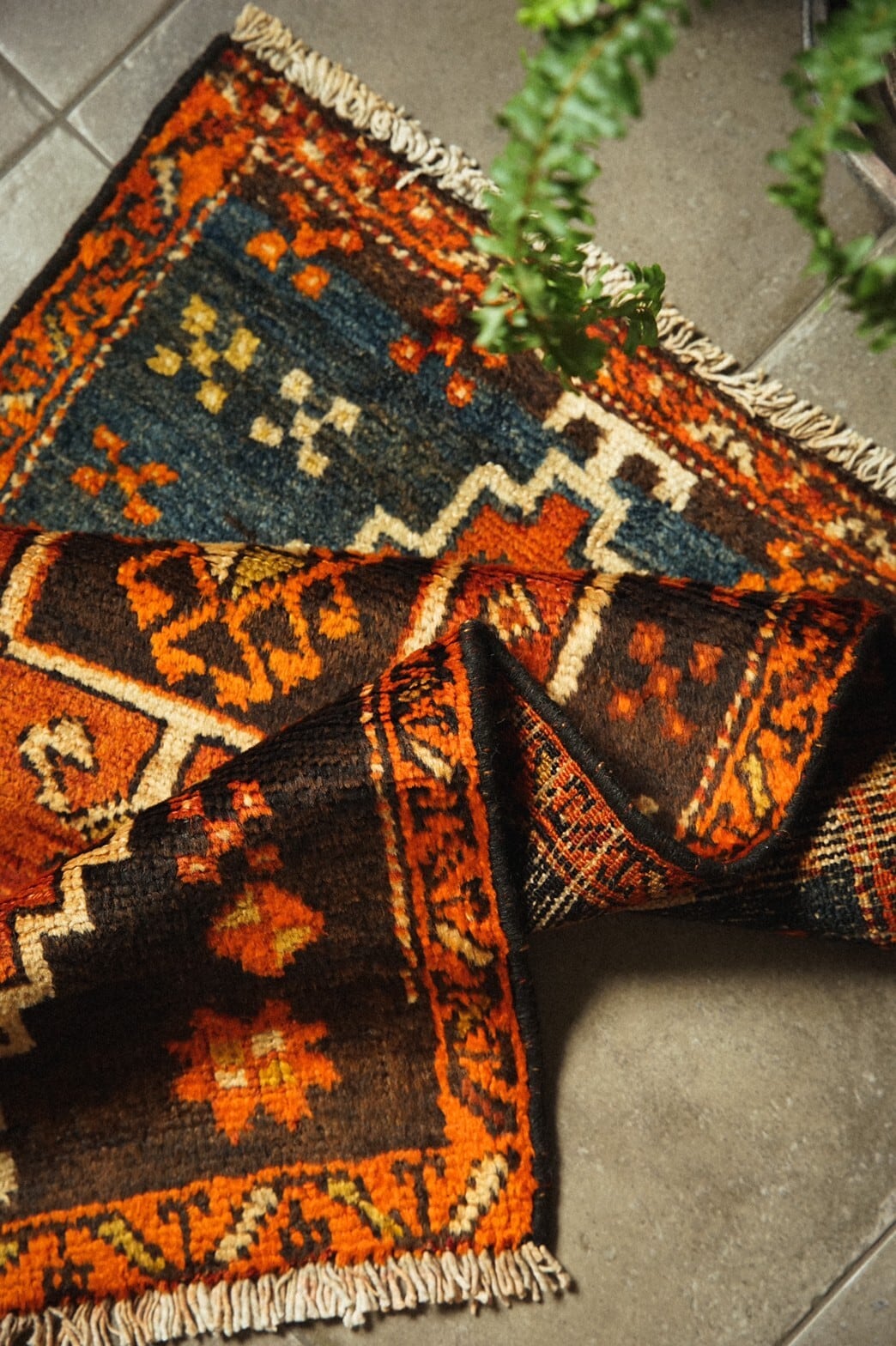 370-Vintage Kurdish rug | 手織りのヴィンテージラグ専門店 370-Vintage Kurdish rug | 手織りのヴィンテージラグ専門店