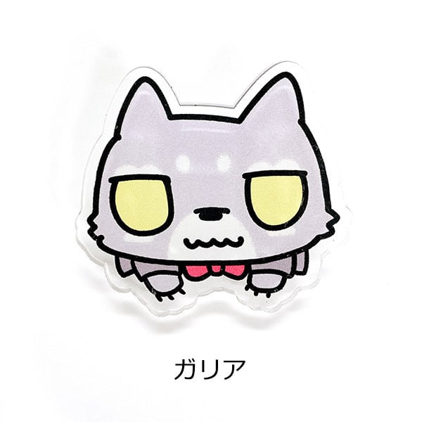 アクリルクリップバッジ | 魔狼プロジェクトSTORE