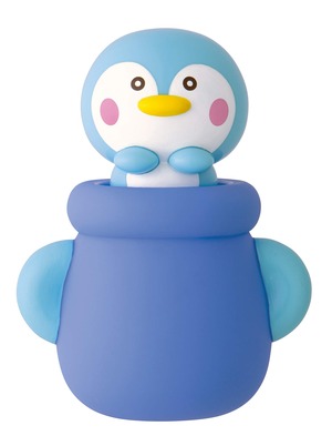 【人気】トイローヤル ぴょこっと ペンギン (やわらか素材/ラトル) 赤ちゃん おもちゃ (音が鳴る/指先遊び) ベビー ペンギン 玩具