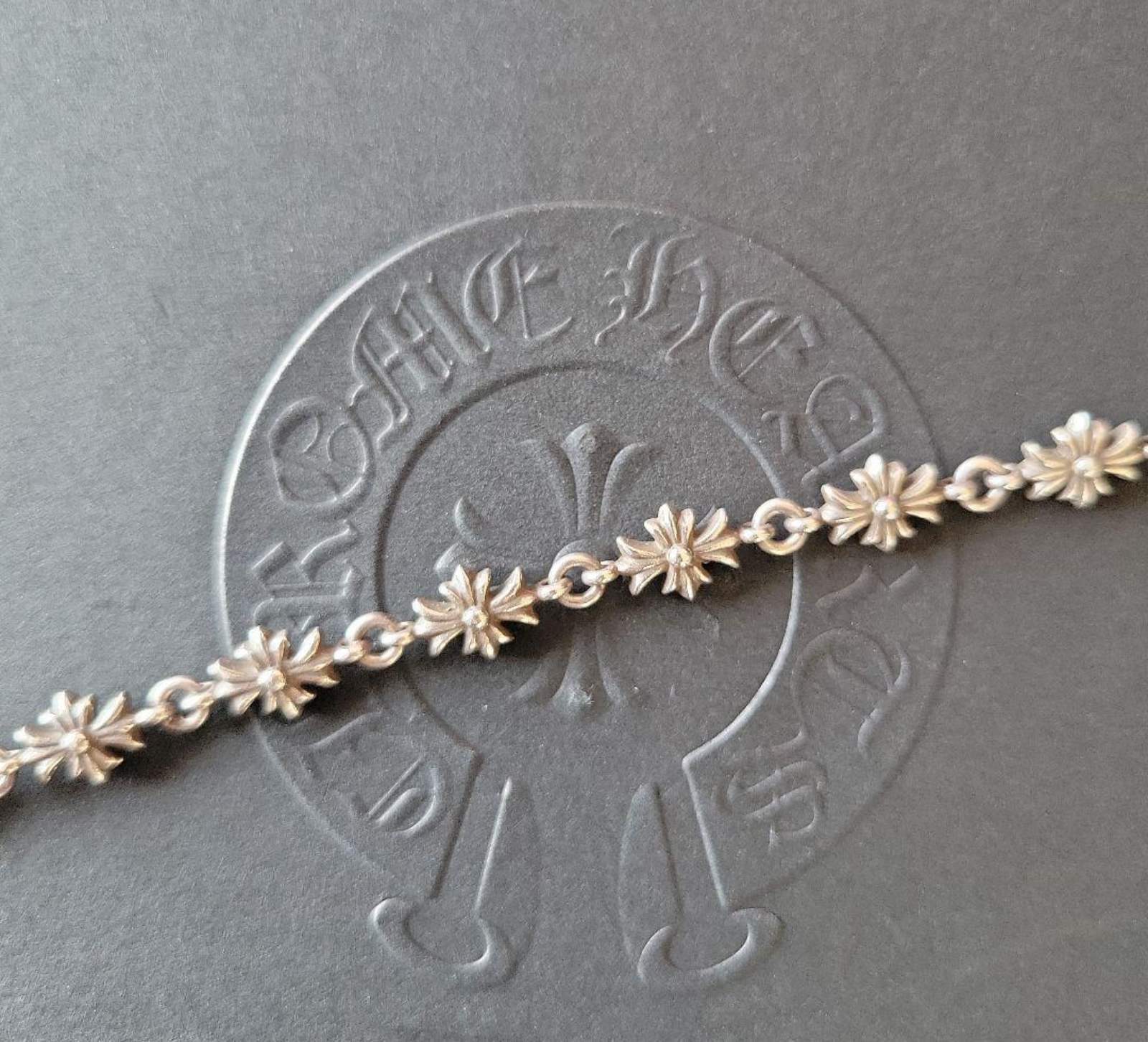 CHROME HEARTS クロムハーツ チョークチェーン タイニー ダブル クロス