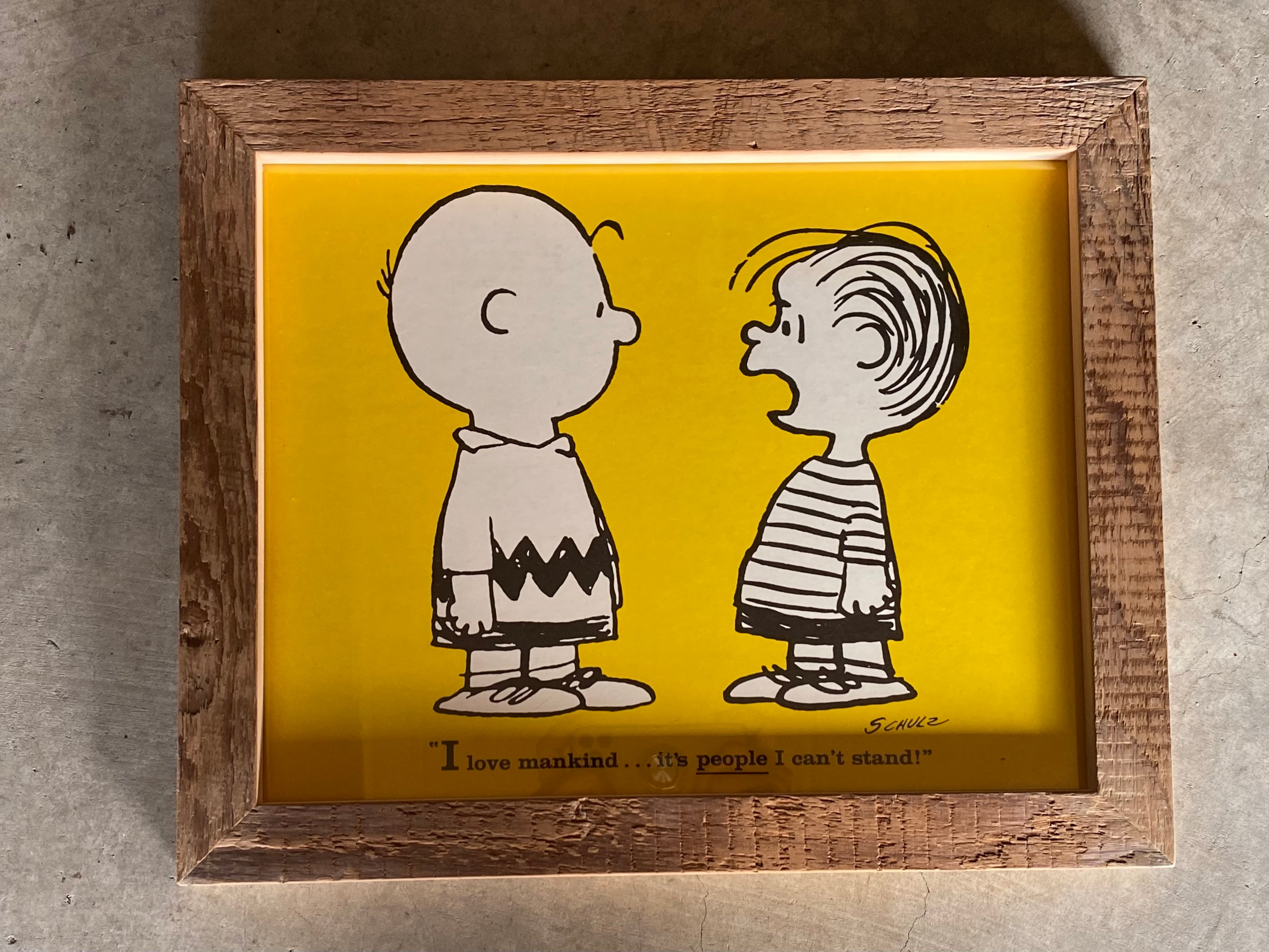 60s PEANUTS DATE BOOK POSTER FRAMING ① 60s PEANUTS DATE BOOK POSTER FRAMING【4】 | CEREAL（シリアル）