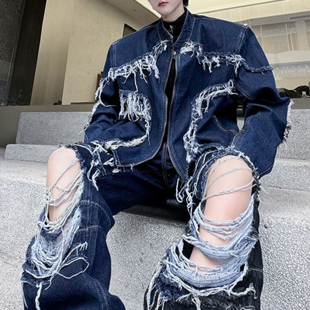 もしゃもしゃフリンジ さゆり染め もしゃもしゃフリンジ さゆり染め