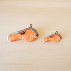 選べる金具7種類！『焼き鮭』和紙小物／和紙アクセサリー