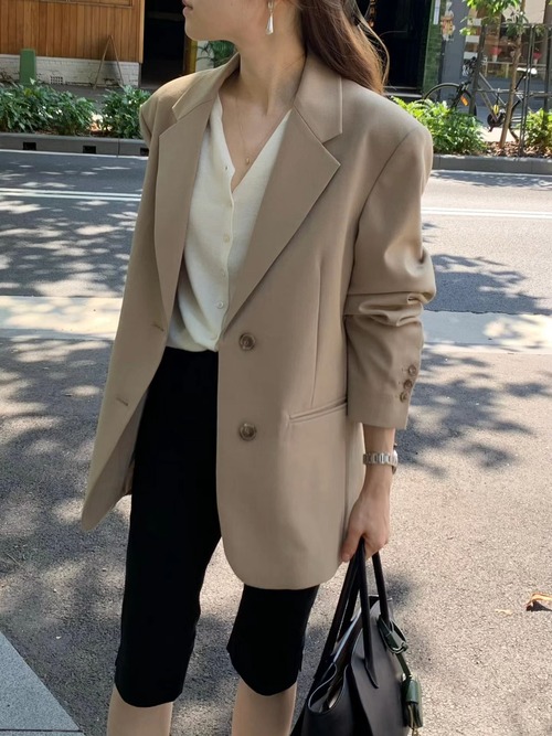 (OUNCE) acid boxy jacket / 2color