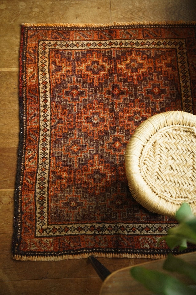 2459-Vintage Taimani rug