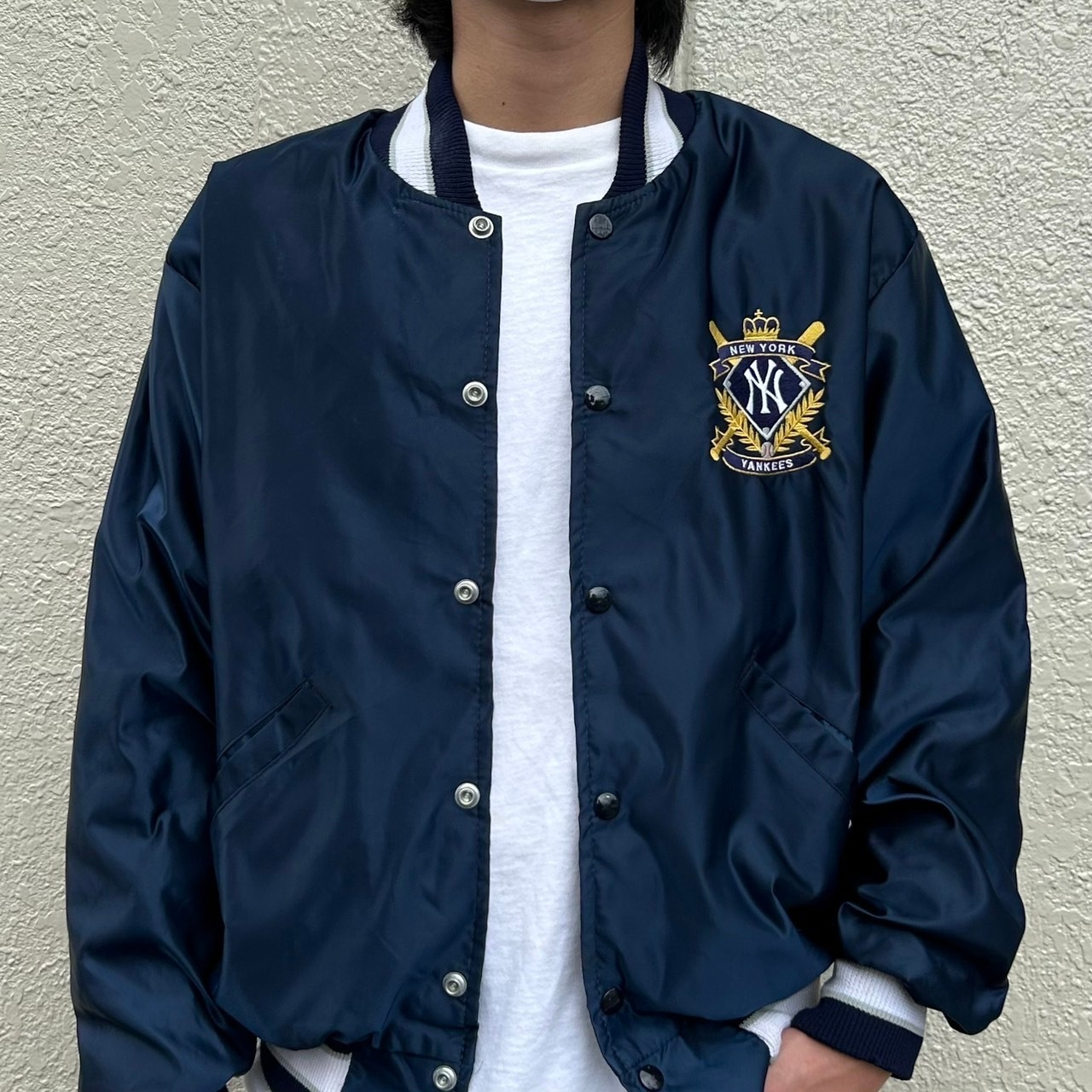 Delong New York Yankees スタジャン アメリカ製（80s USA製 MLB 