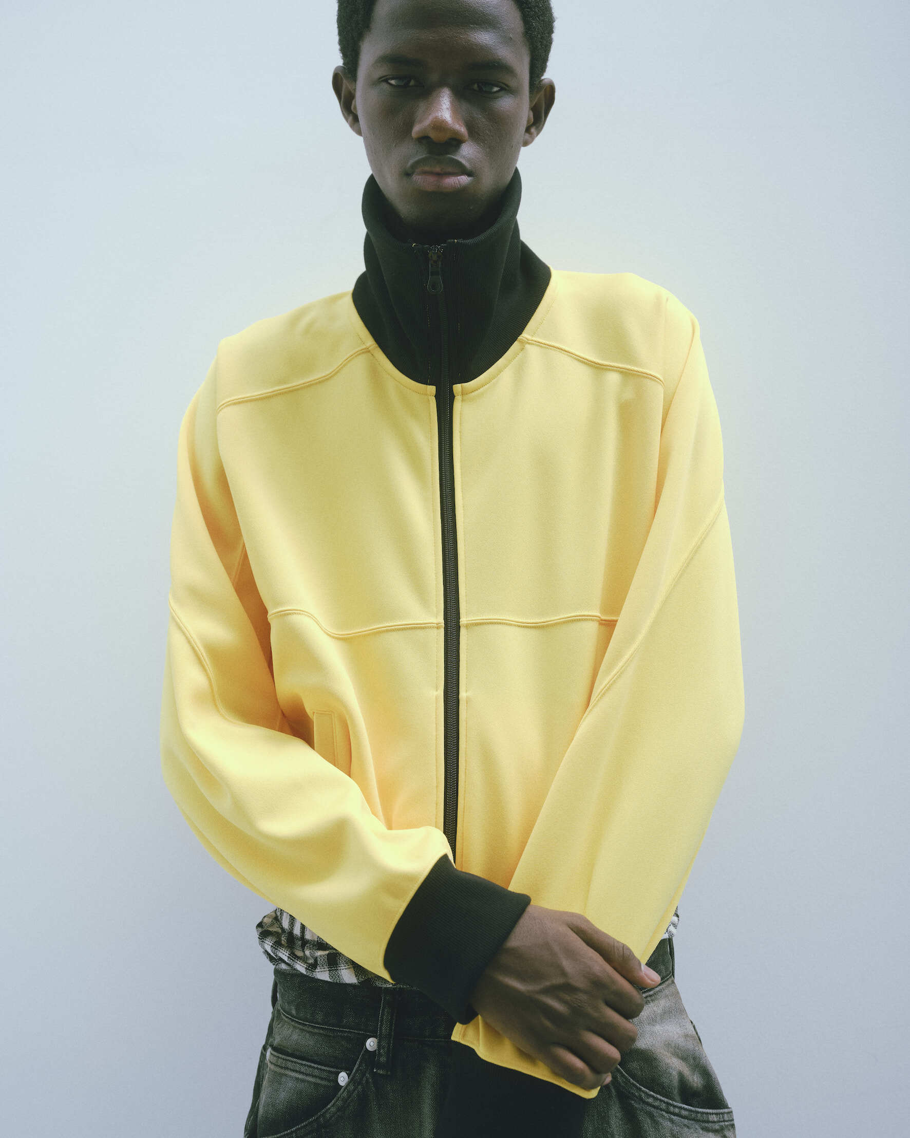 ANCELLM / DRIVERS TRACK JACKET / ANC-CT92 | POETRY