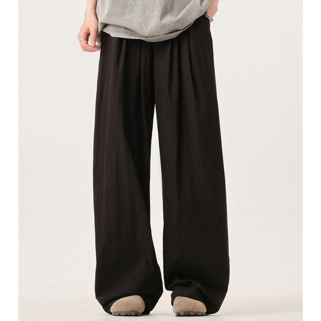 relax cool straight pants　リラックスクールストレートパンツ　J0218