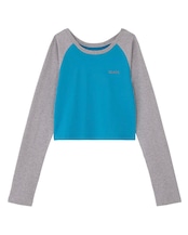 【X-girl】BABY RAGLAN TOP 【エックスガール】