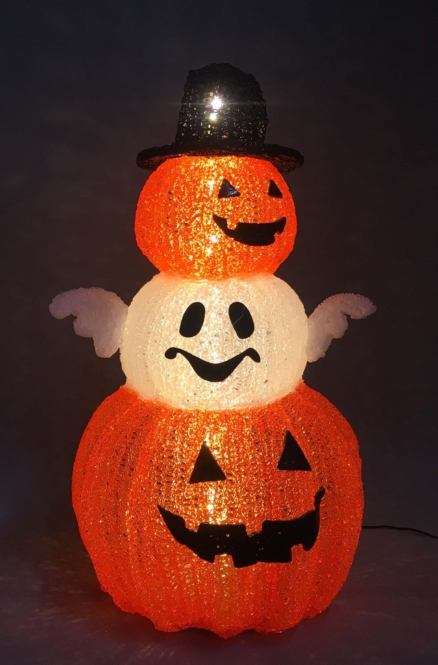 3Dハロウィン　かぼちゃ（３段）