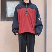 WOOLRICH switching design half zip fleece