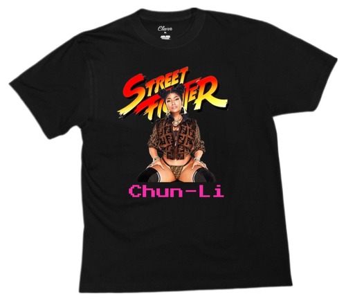 Nicki Chun-Li S/S Tee (black)