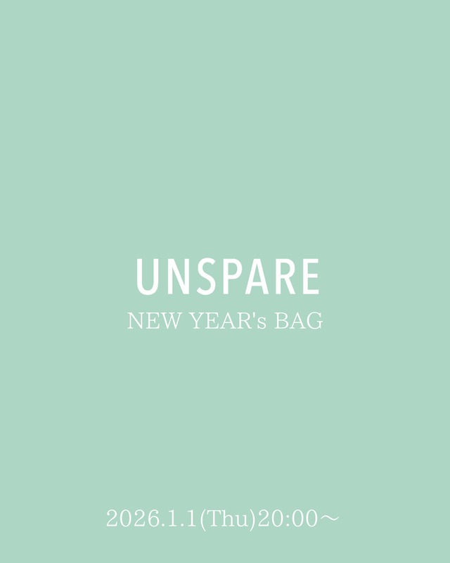 NEW YEAR'S BAG ③SELECT OUTER　1/1 20:00〜発売開始