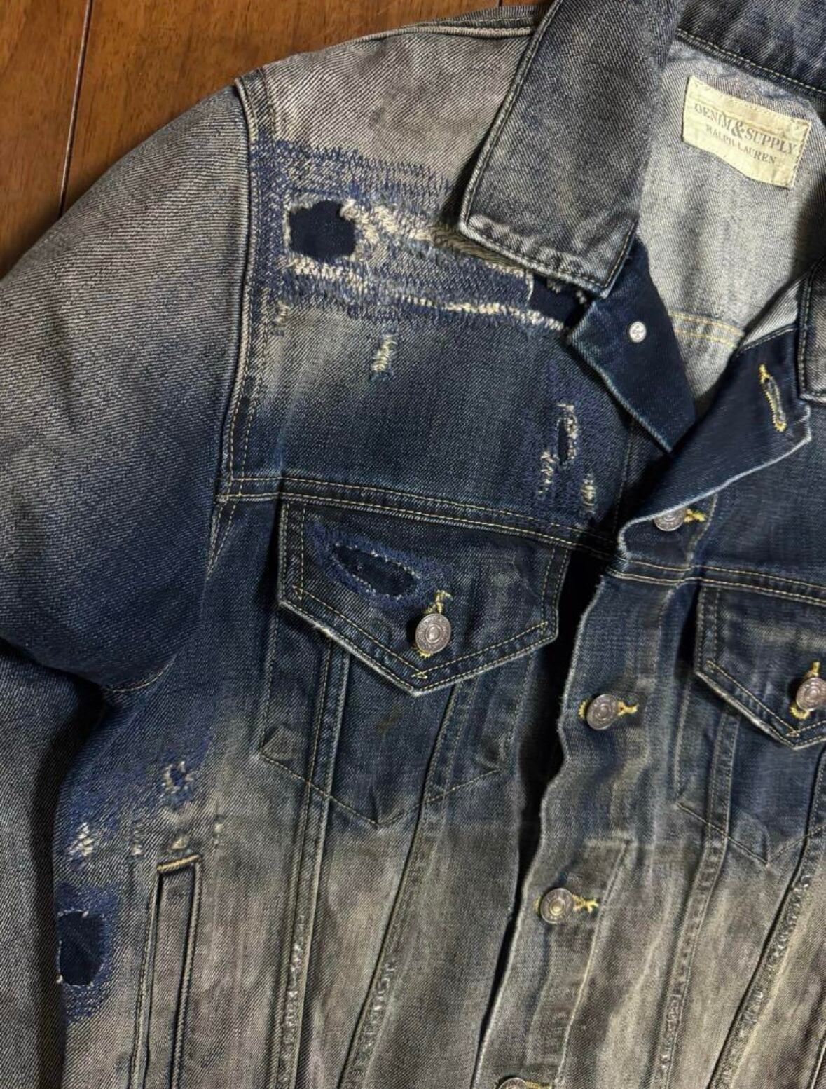 雰囲気抜群 DENIM&SUPPLY RALPH LAUREN ハードクラッシュ加工 3rd
