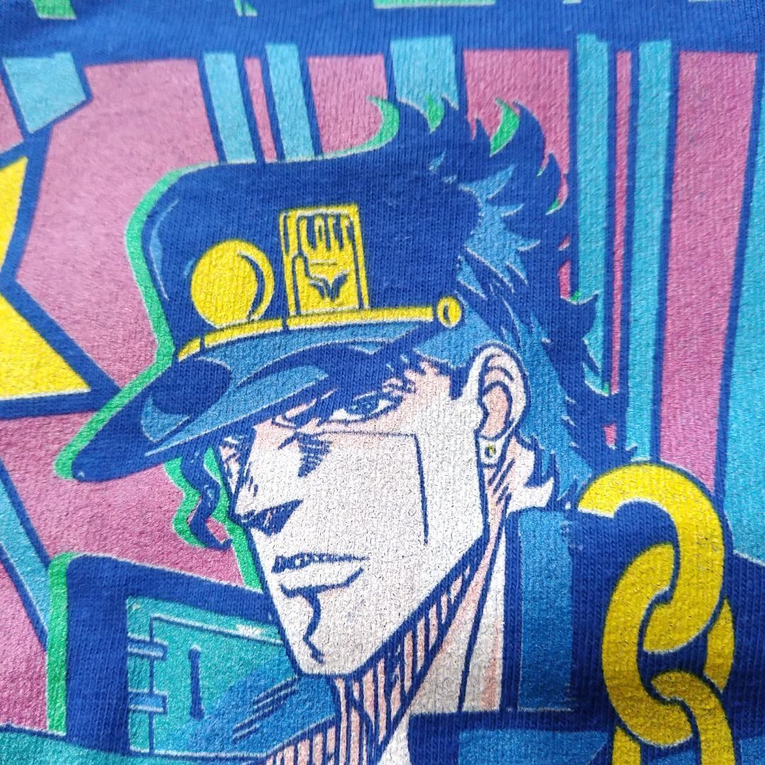 ジョジョの奇妙な冒険 Tシャツ 青 アニメT 海外オフィシャル ジョジョの奇妙な冒険 Tシャツ XLサイズ 青 アニメT 海外
