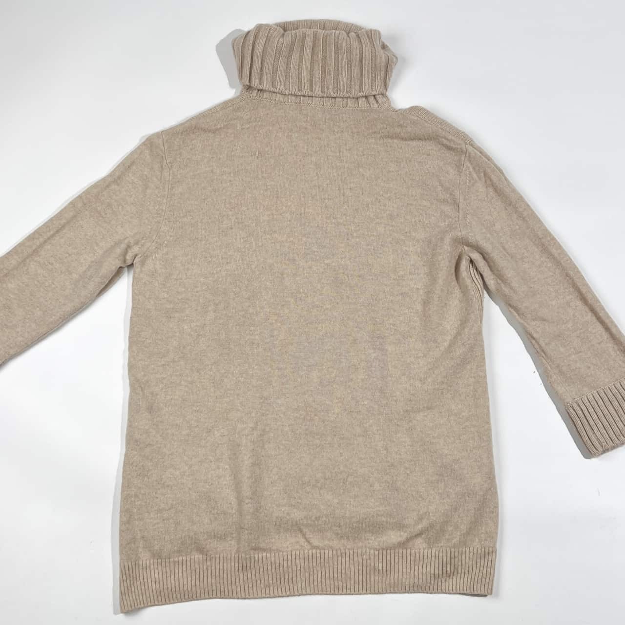 カシミヤ100% K.T KIYOKO TAKASE キヨコタカセ タートルネック ニット セーター 9/ベージュ レディース