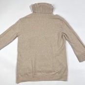 カシミヤ100% K.T KIYOKO TAKASE キヨコタカセ タートルネック ニット セーター 9/ベージュ レディース