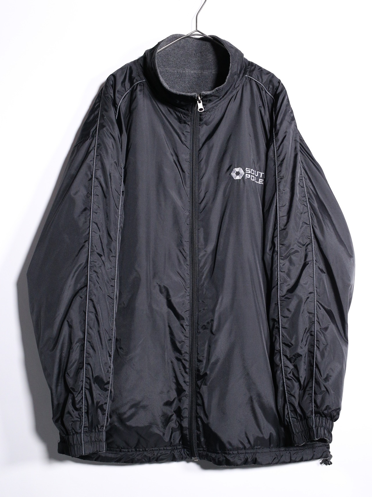 "SOUTH POLE" over silhouette reversible jacket - 9