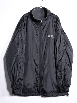 "SOUTH POLE" over silhouette reversible jacket