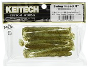 ケイテック(Keitech) スイングインパクト 3インチ #401 グリパンシャート