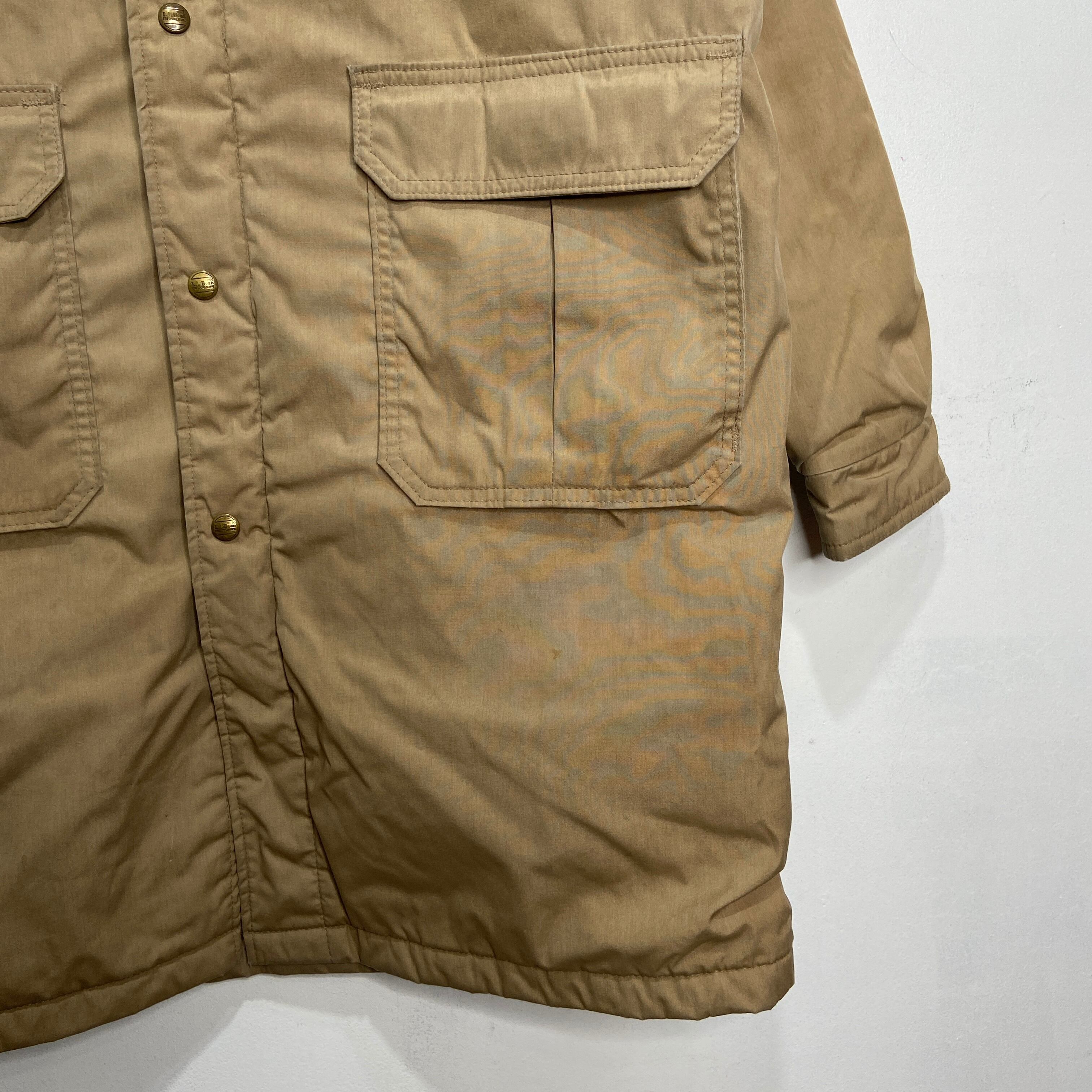 80s USA製 L.L.Bean ストームコート チンストラップ ベージュ M 80s USA製 L.L.Bean ストームコート チンストラップ ベージュ M