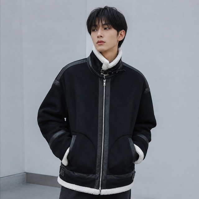 Fake mouton jacket 0010