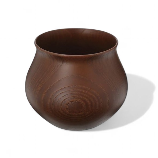 安清式 木の器 ブラウン